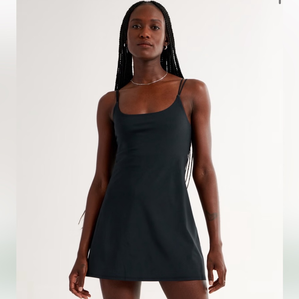 Abercombie traveler mini dress - Black XS petite